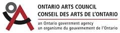 Ontario Arts Council logo.