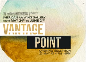Vantage Point exhibition brochure